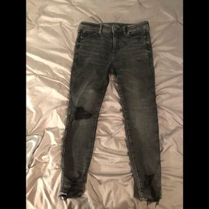 American Eagle Black distressed Jeans